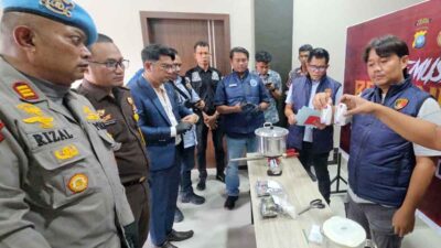 Dua Kasus Terungkap, Polres Karimun Musnahkan Puluhan Gram Sabu dan Ekstasi